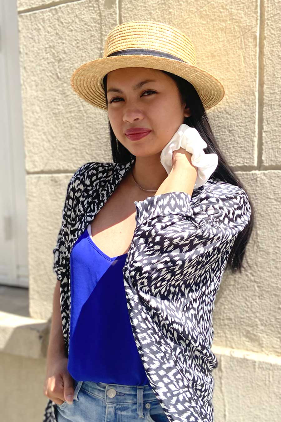 Chouchou Brocard Blanc