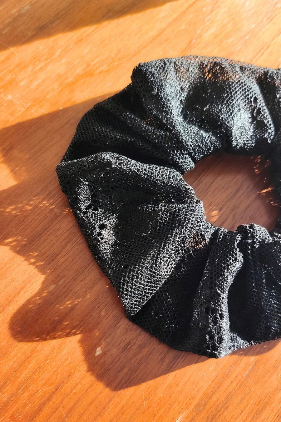 Chouchou dentelle noire