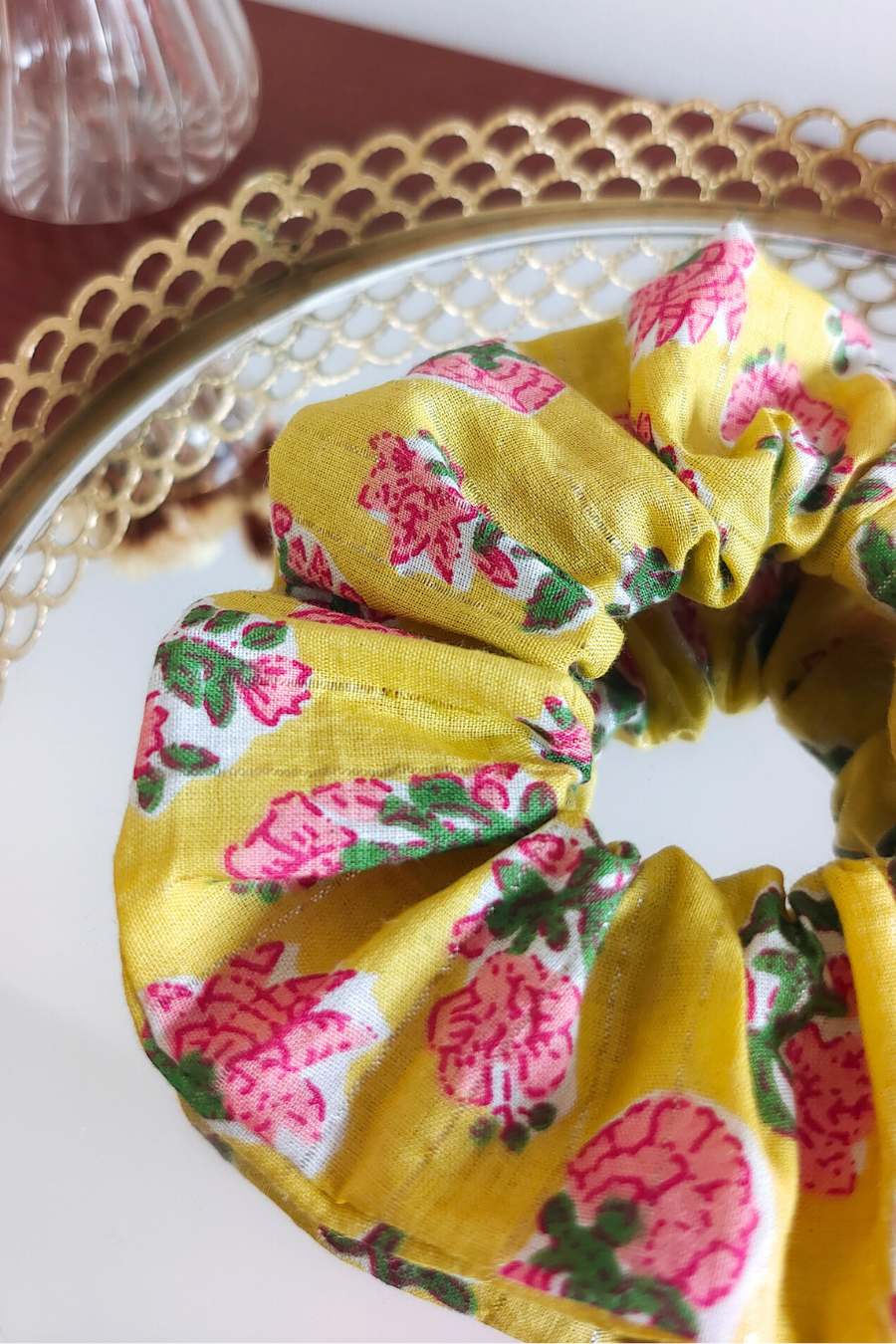 Chouchou imprimé Leela
