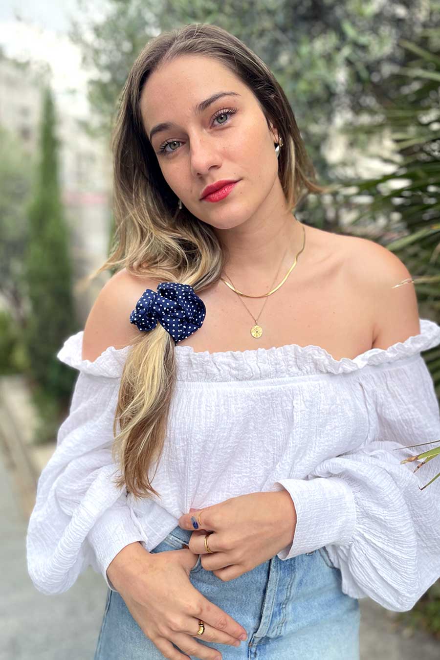 Chouchou imprimé Olivia