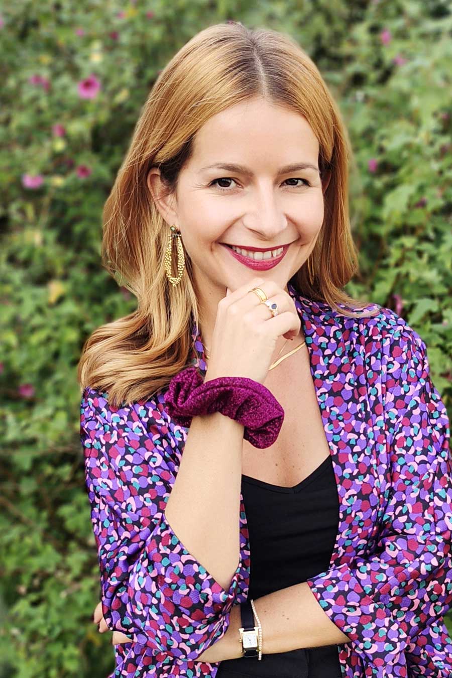 Chouchou Pailleté Framboise