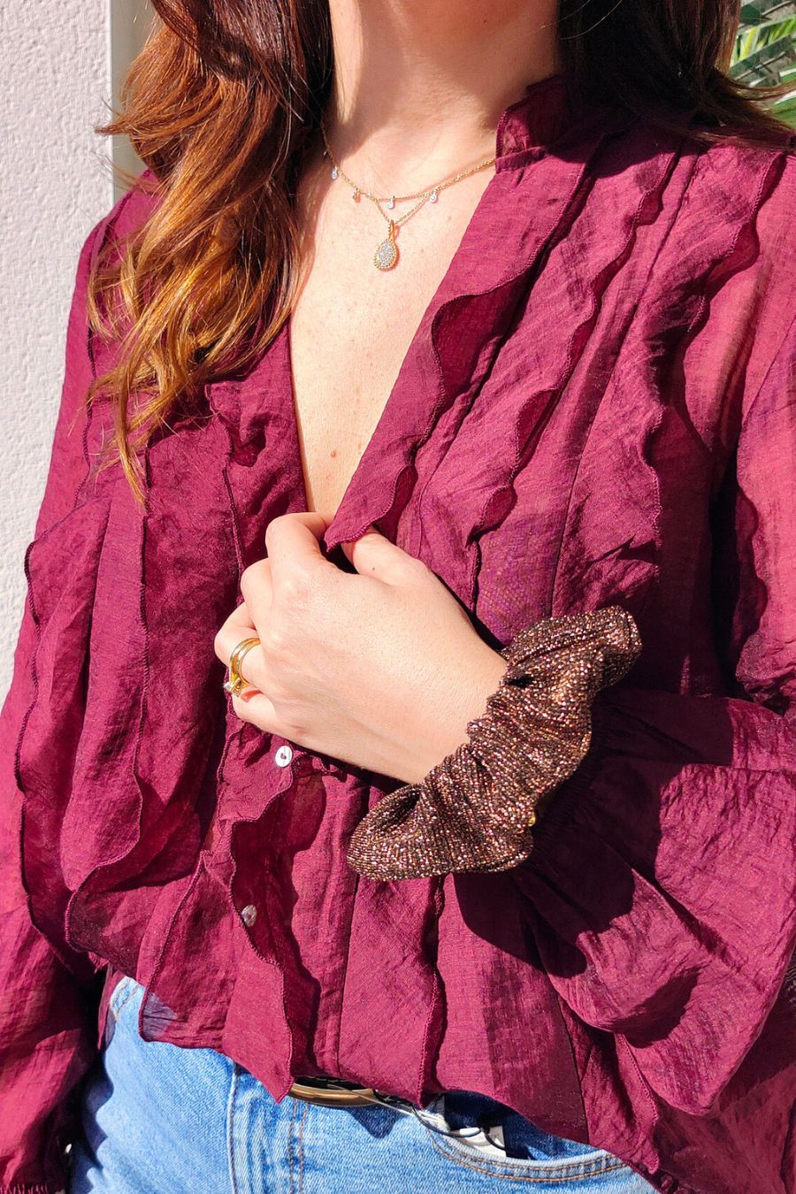 Chouchou Pailleté Bronze