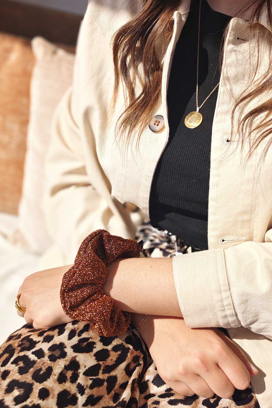 Chouchou Pailleté Caramel