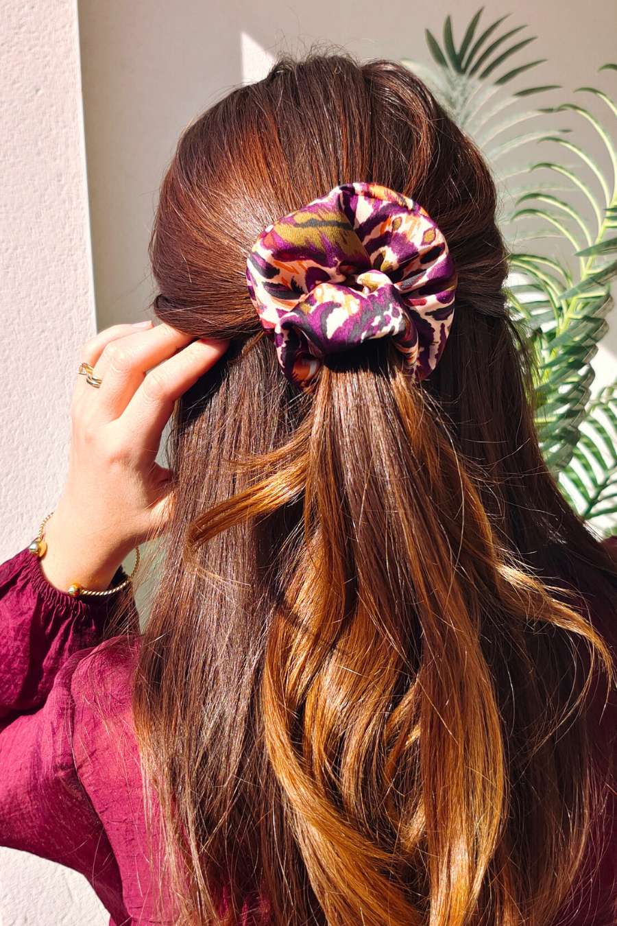 Chouchou imprimé Daria