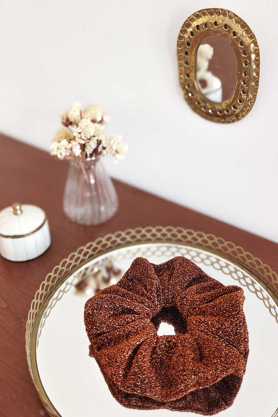 Chouchou Pailleté Caramel