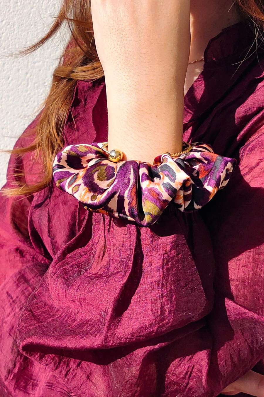 Chouchou imprimé Daria