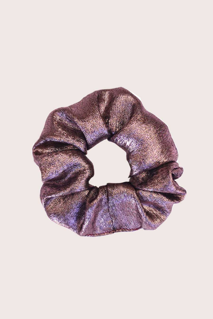 Chouchou Irisé Rose