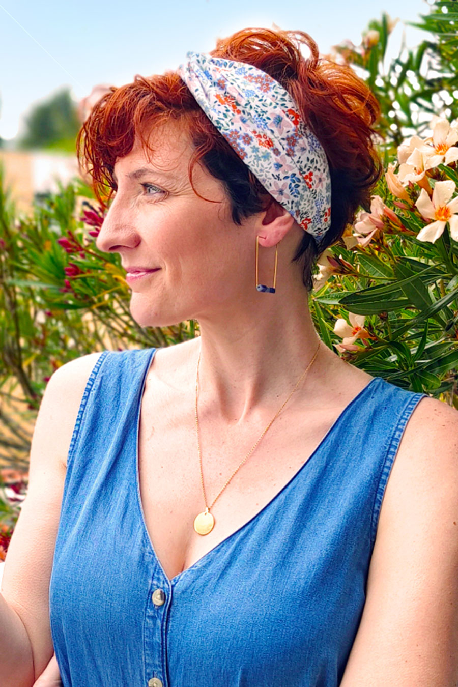 Headband imprimé Edna