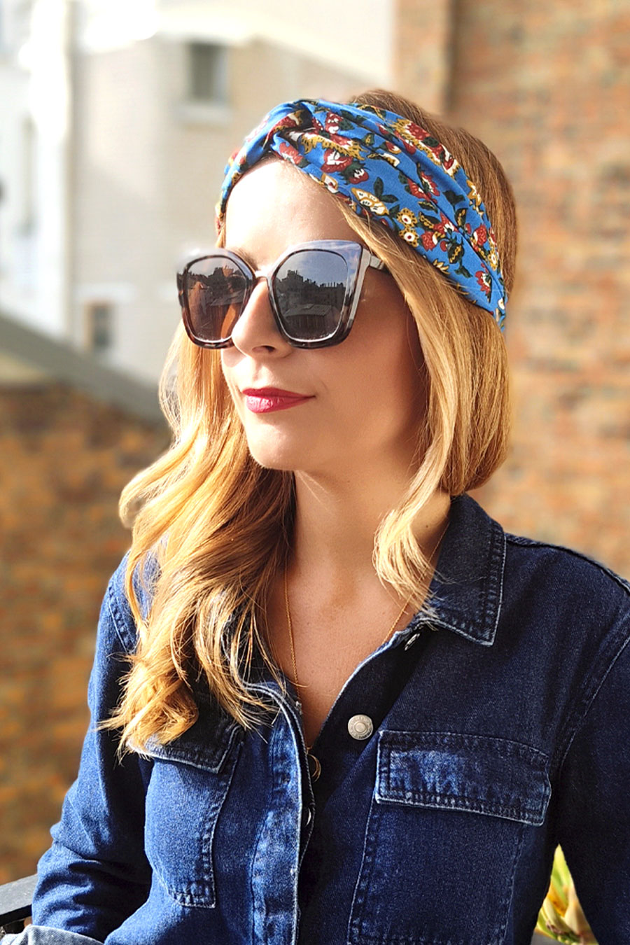 Headband imprimé Eleonore