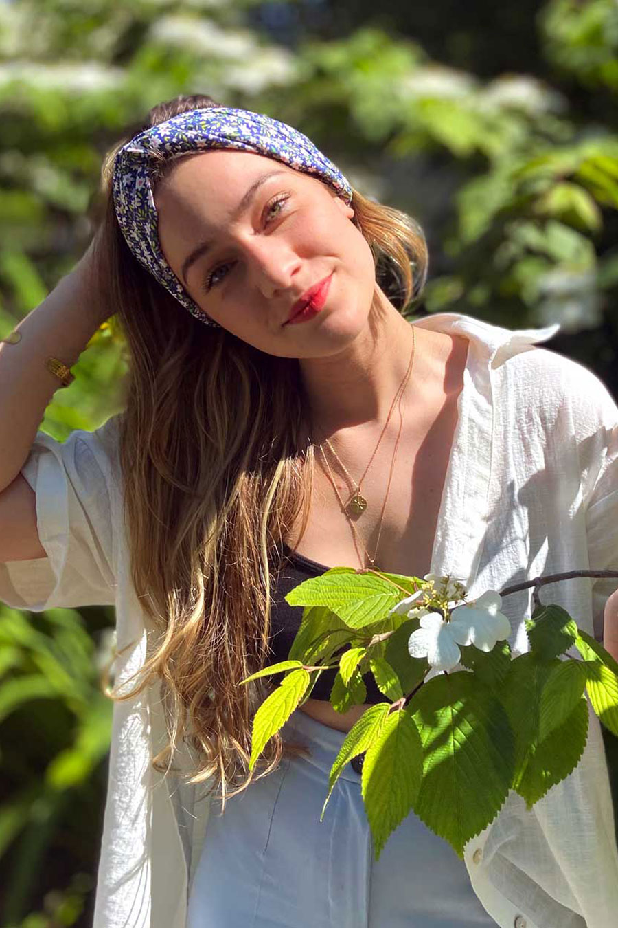 Headband imprimé Sophia