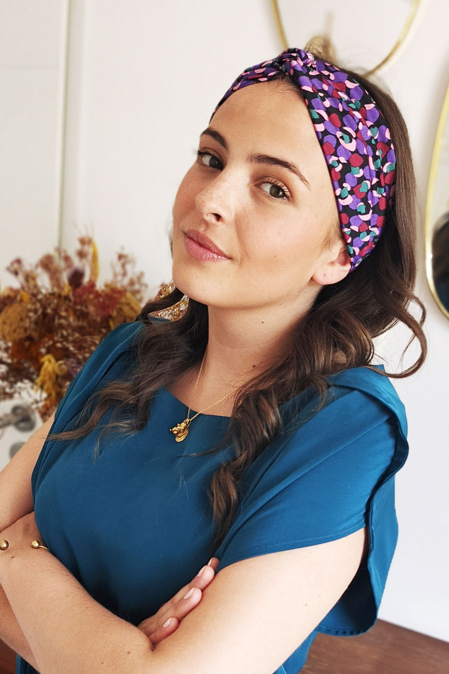 Headband imprimé Thelma