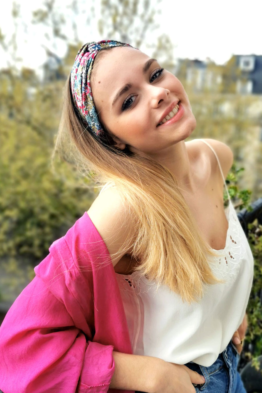 Headband imprimé Kaitlyn