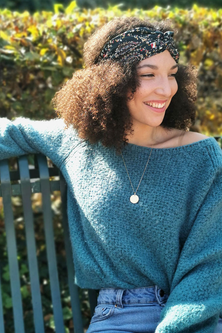 Headband imprimé Marianne