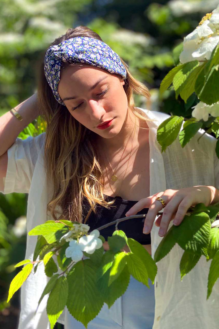 Headband imprimé Sophia