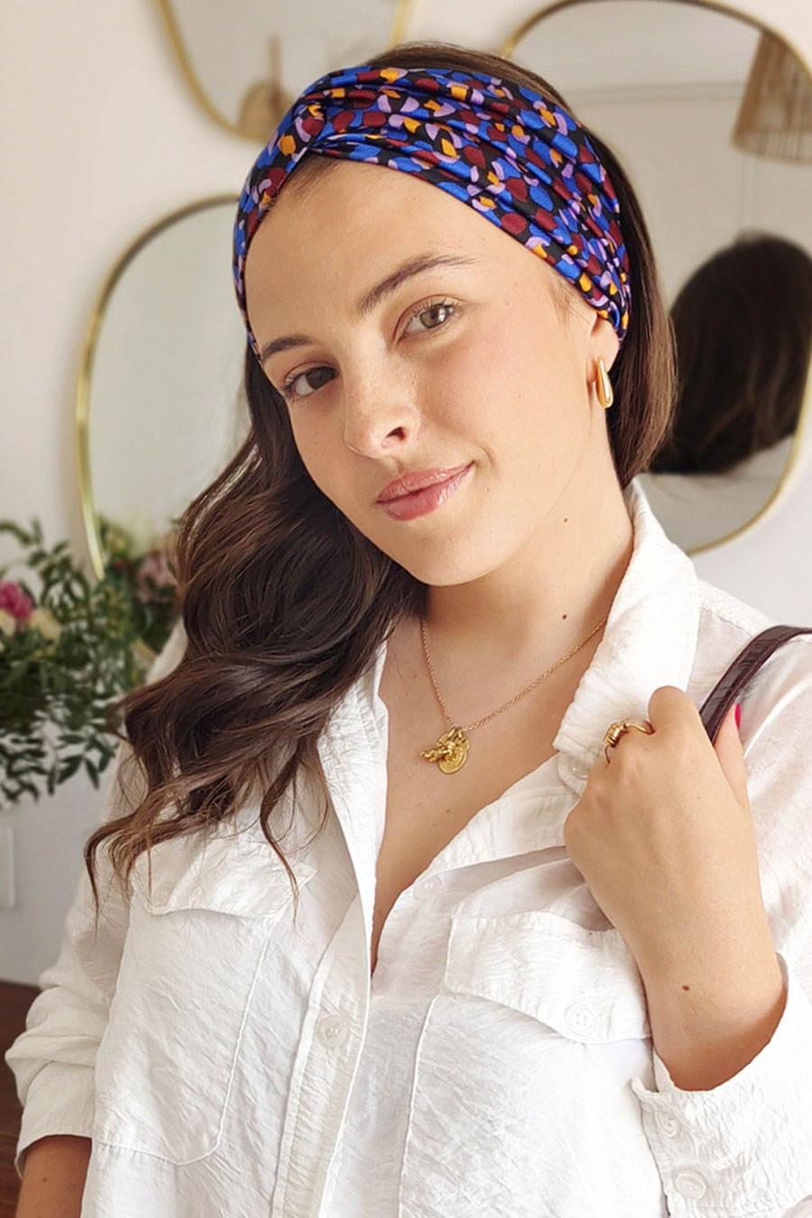 Headband imprimé Monica