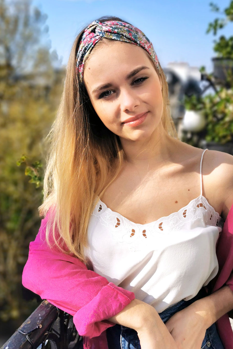 Headband imprimé Kaitlyn