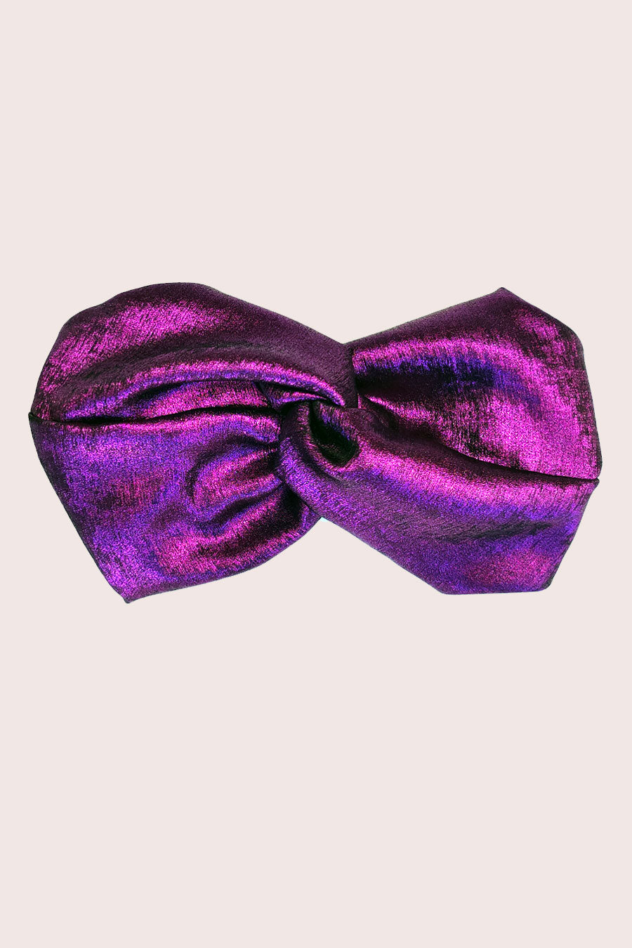 Headband Irisé Violet