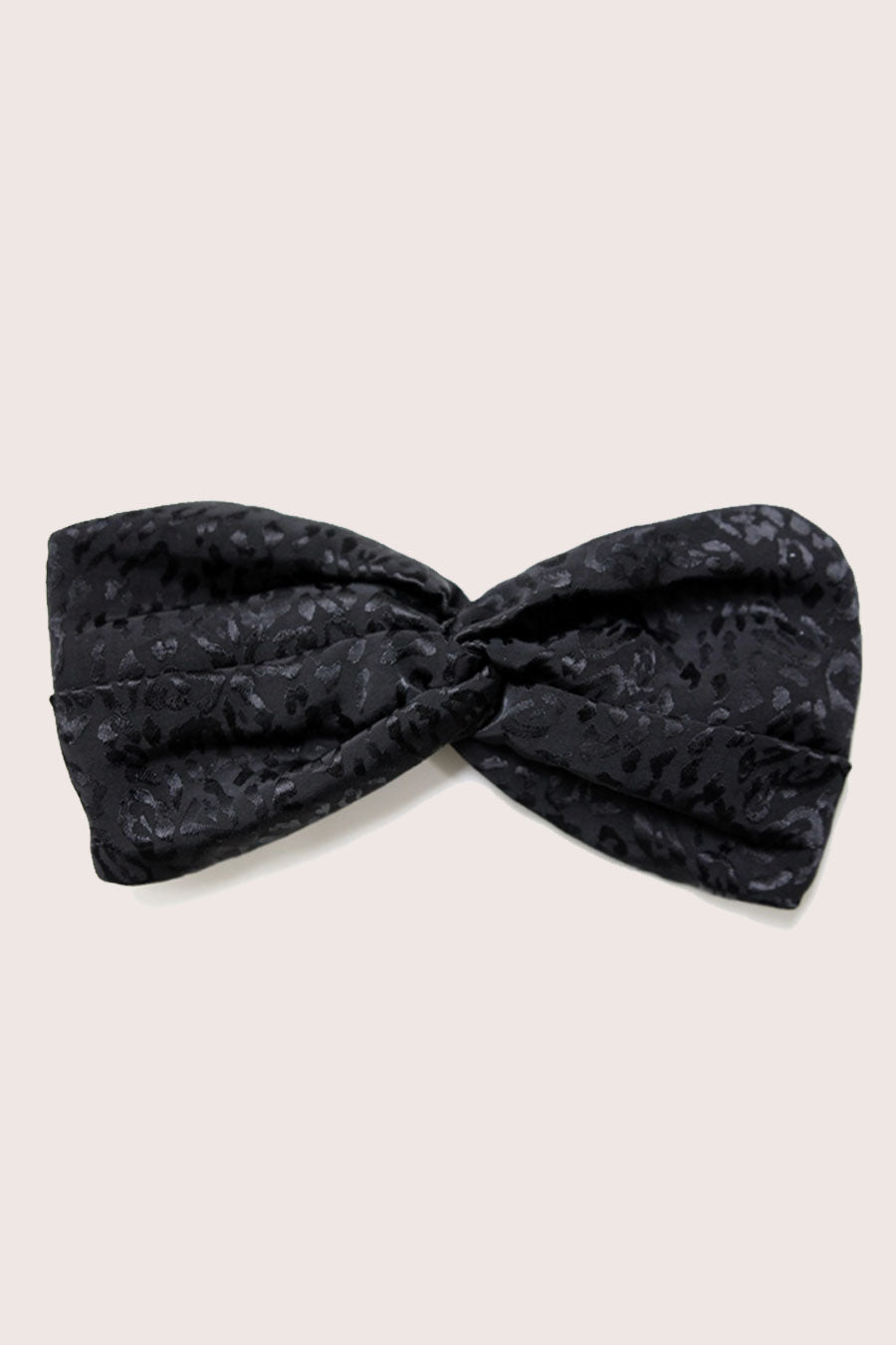 Headband Brocard Léopard Noir
