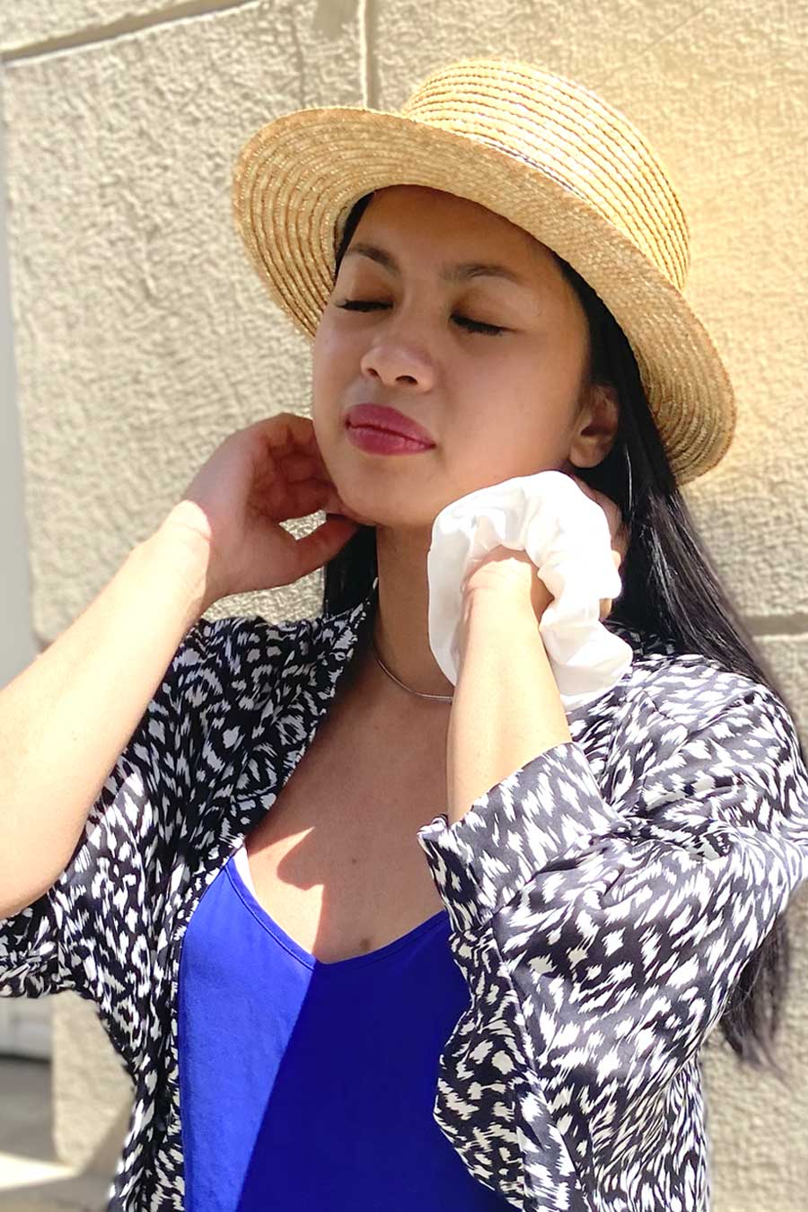 Chouchou Brocard Blanc