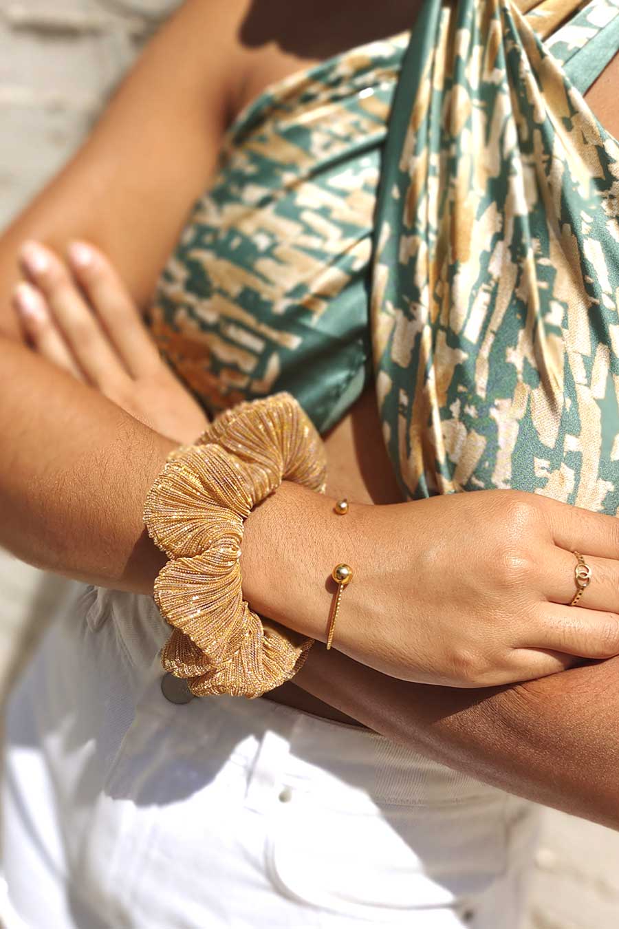 Chouchou Plissé Miel