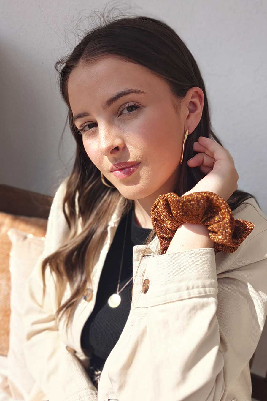 Chouchou Pailleté Caramel