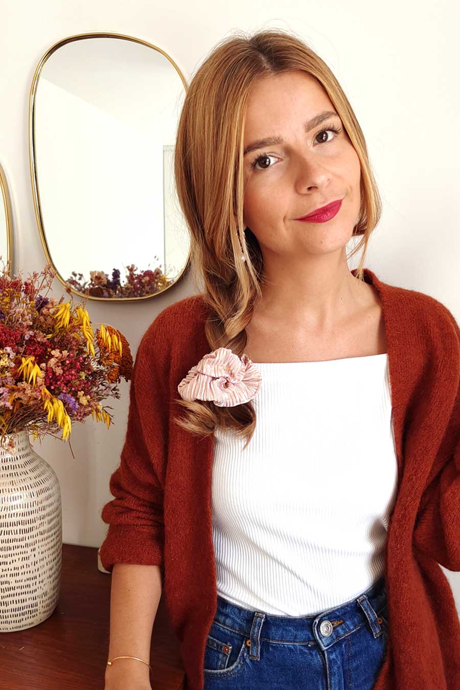 Chouchou Plissé Nude