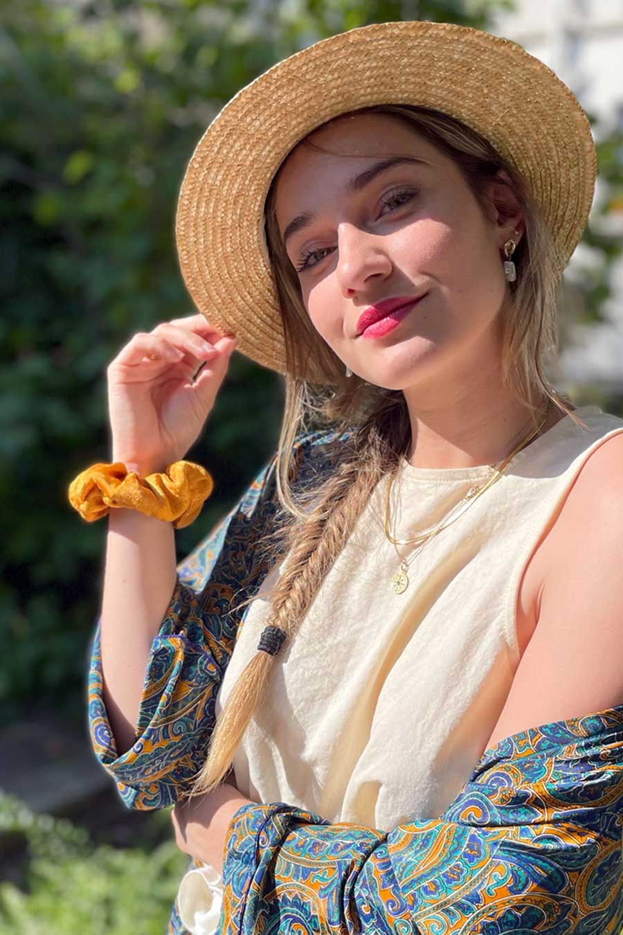 Chouchou Brocard Ocre