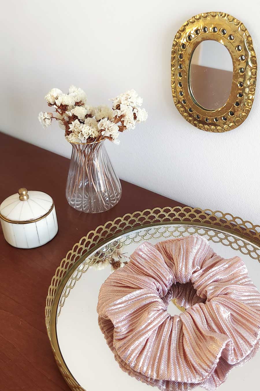 Chouchou Plissé Nude