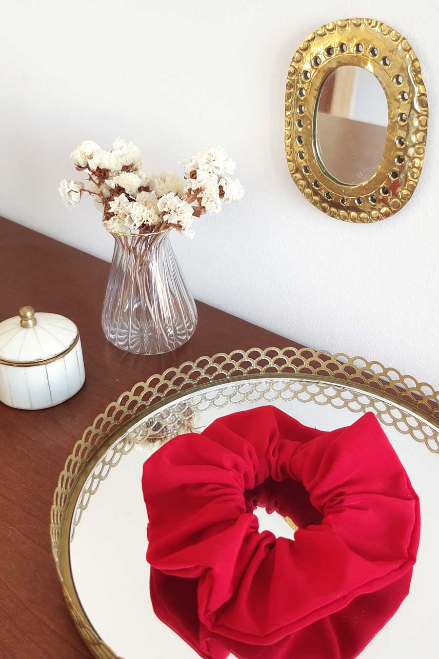 Chouchou Rouge Cerise