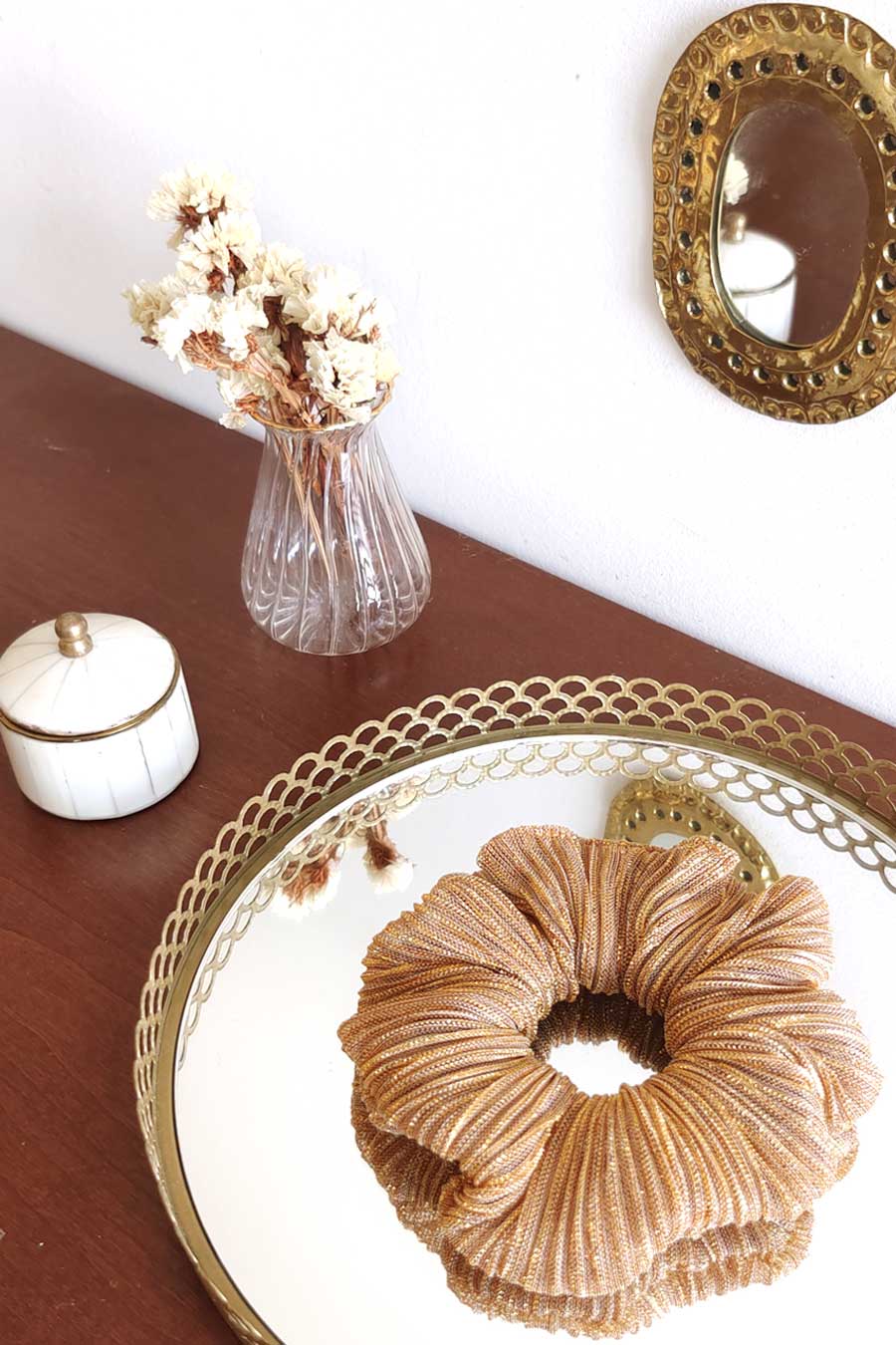 Chouchou Plissé Miel