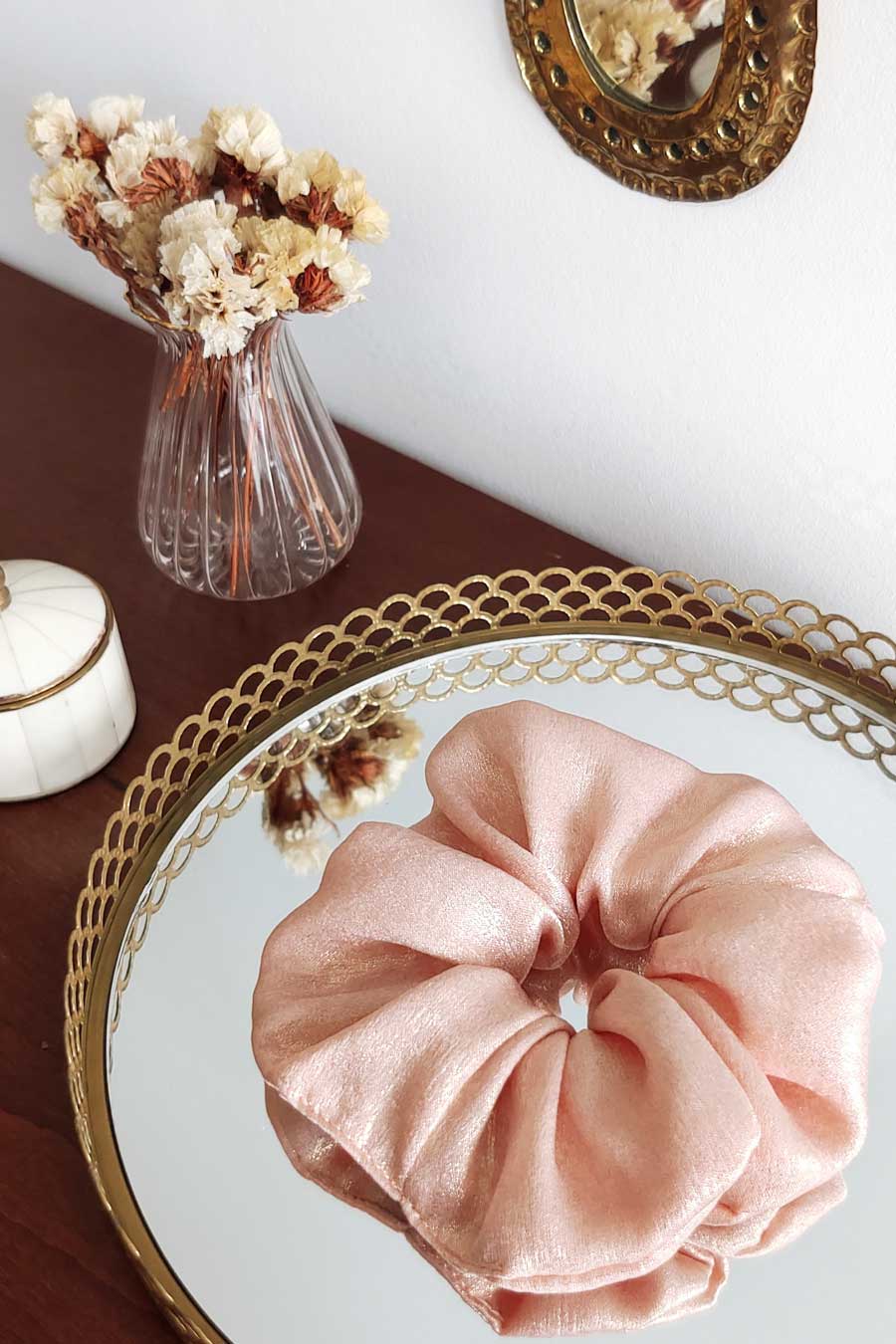 Chouchou Irisé Blush