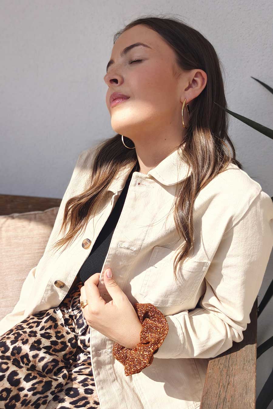 Chouchou Pailleté Caramel