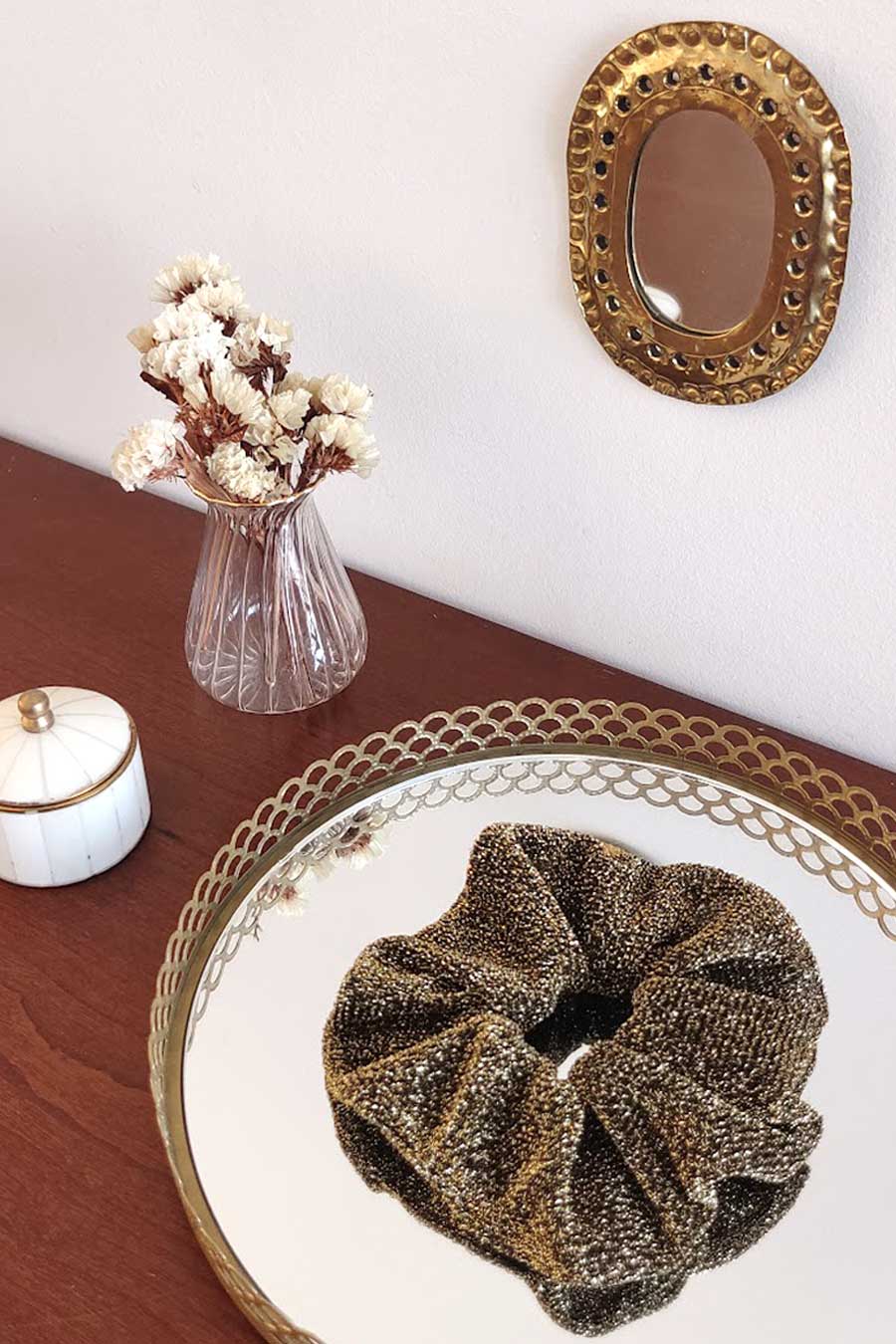 Chouchou Pailleté Doré