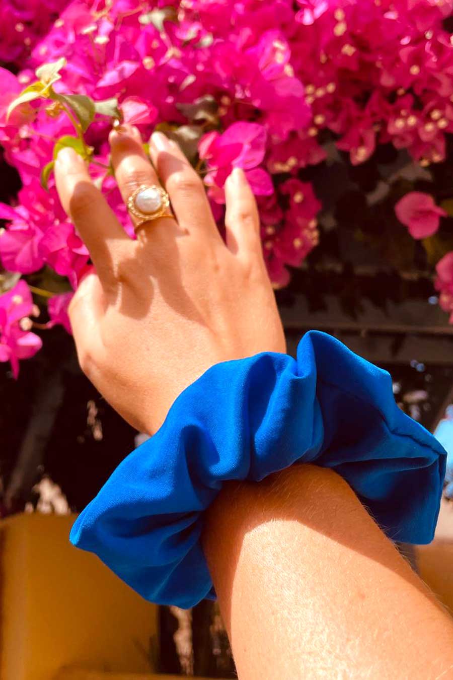 Chouchou Bleu électrique