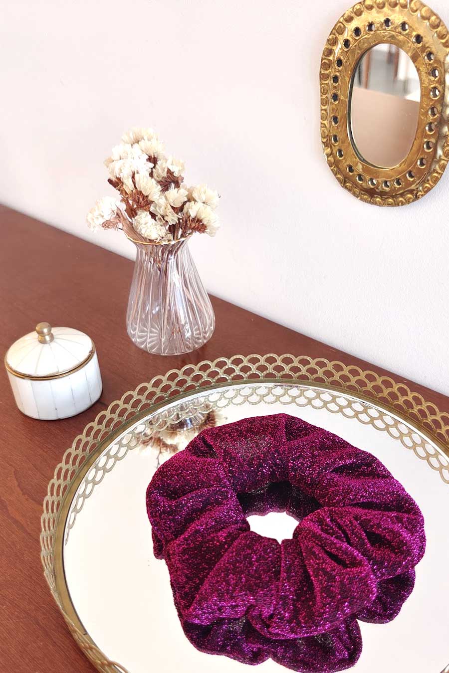 Chouchou Pailleté Framboise