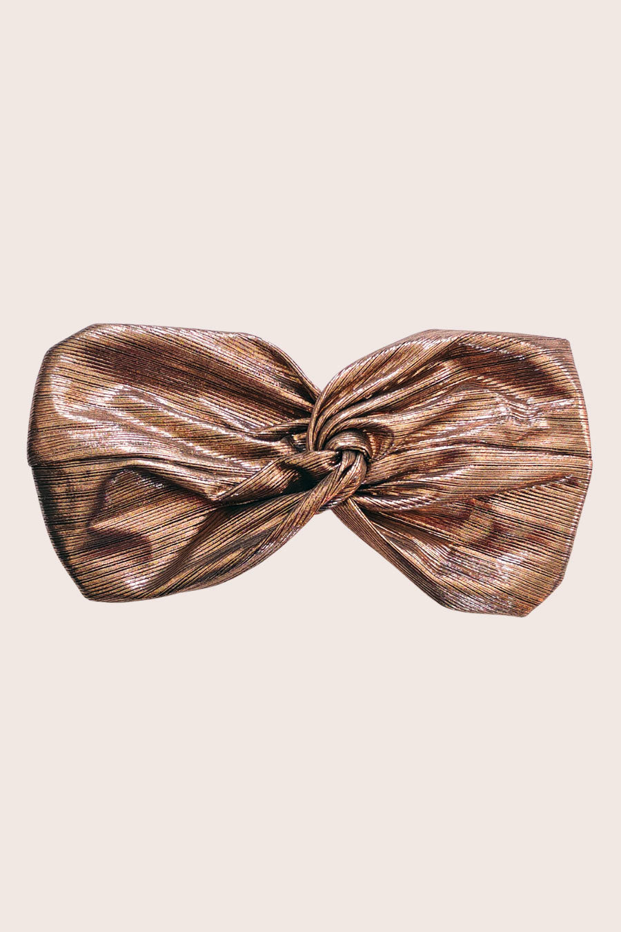 Headband Lamé Cuivre