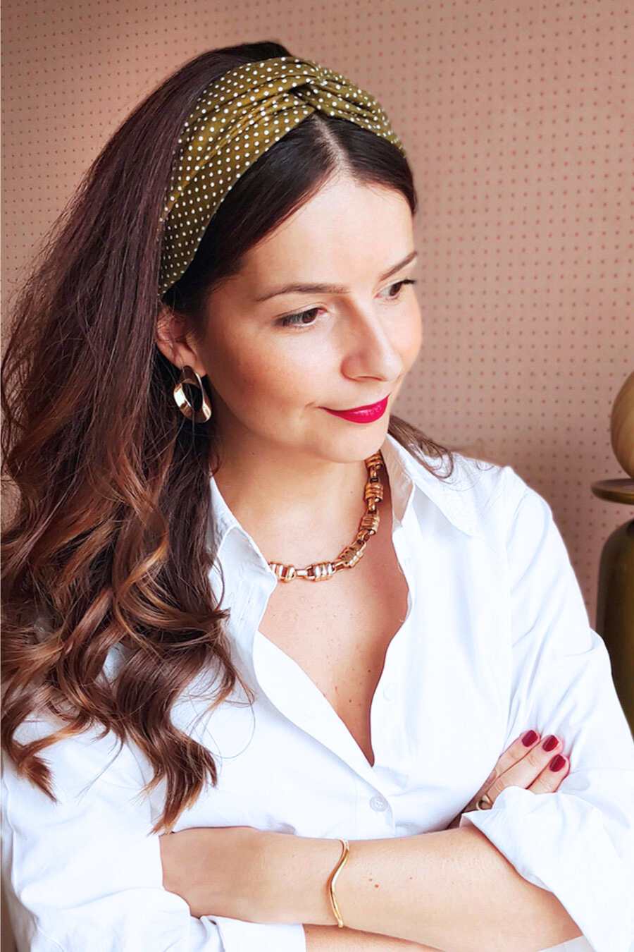 Headband imprimé Simone