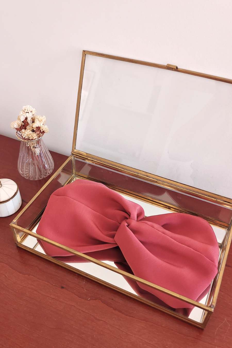 Headband uni Bois de Rose