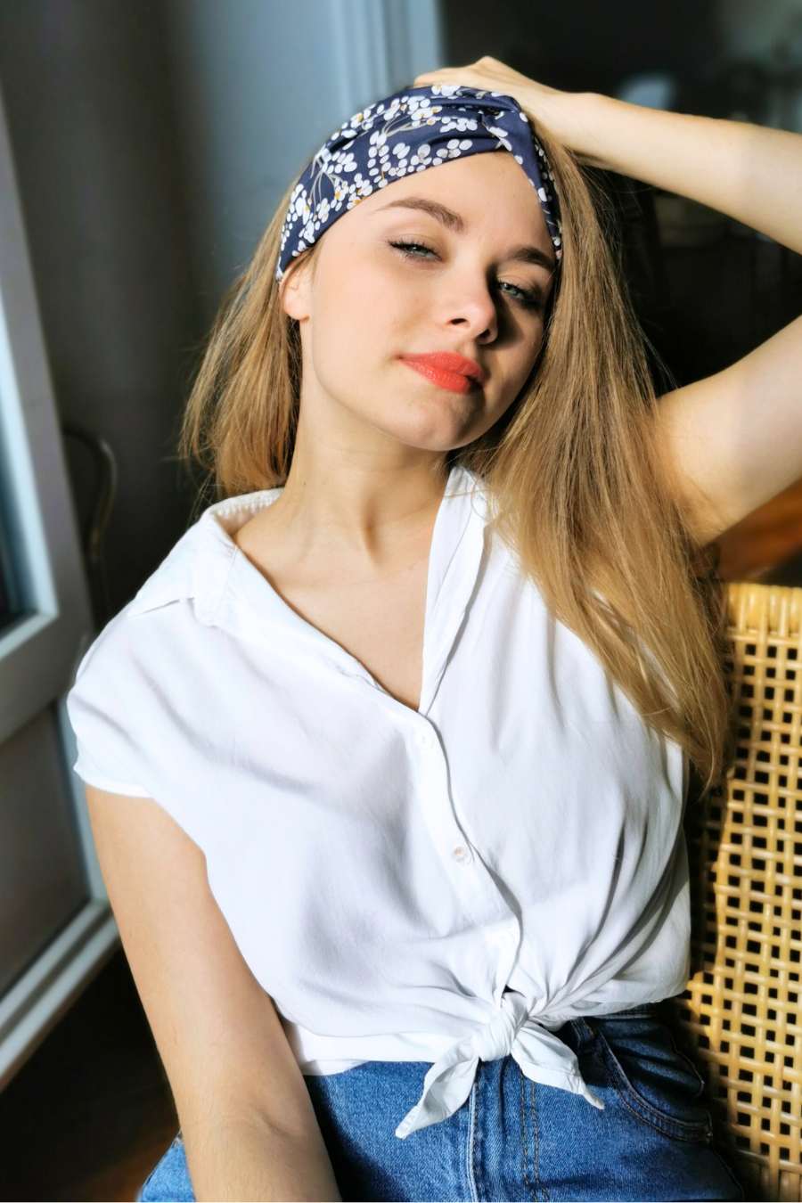 Headband imprimé Mitsuko