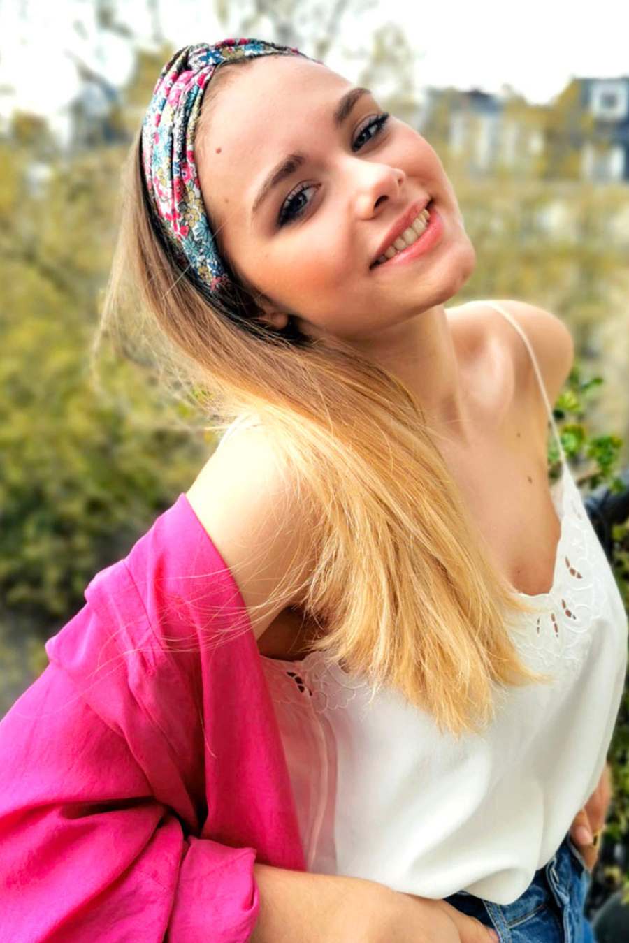 Headband imprimé Kaitlyn