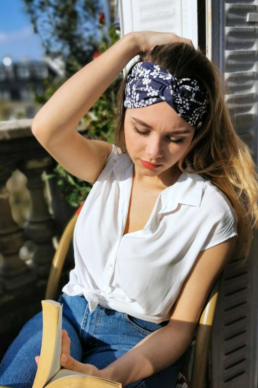 Headband imprimé Mitsuko