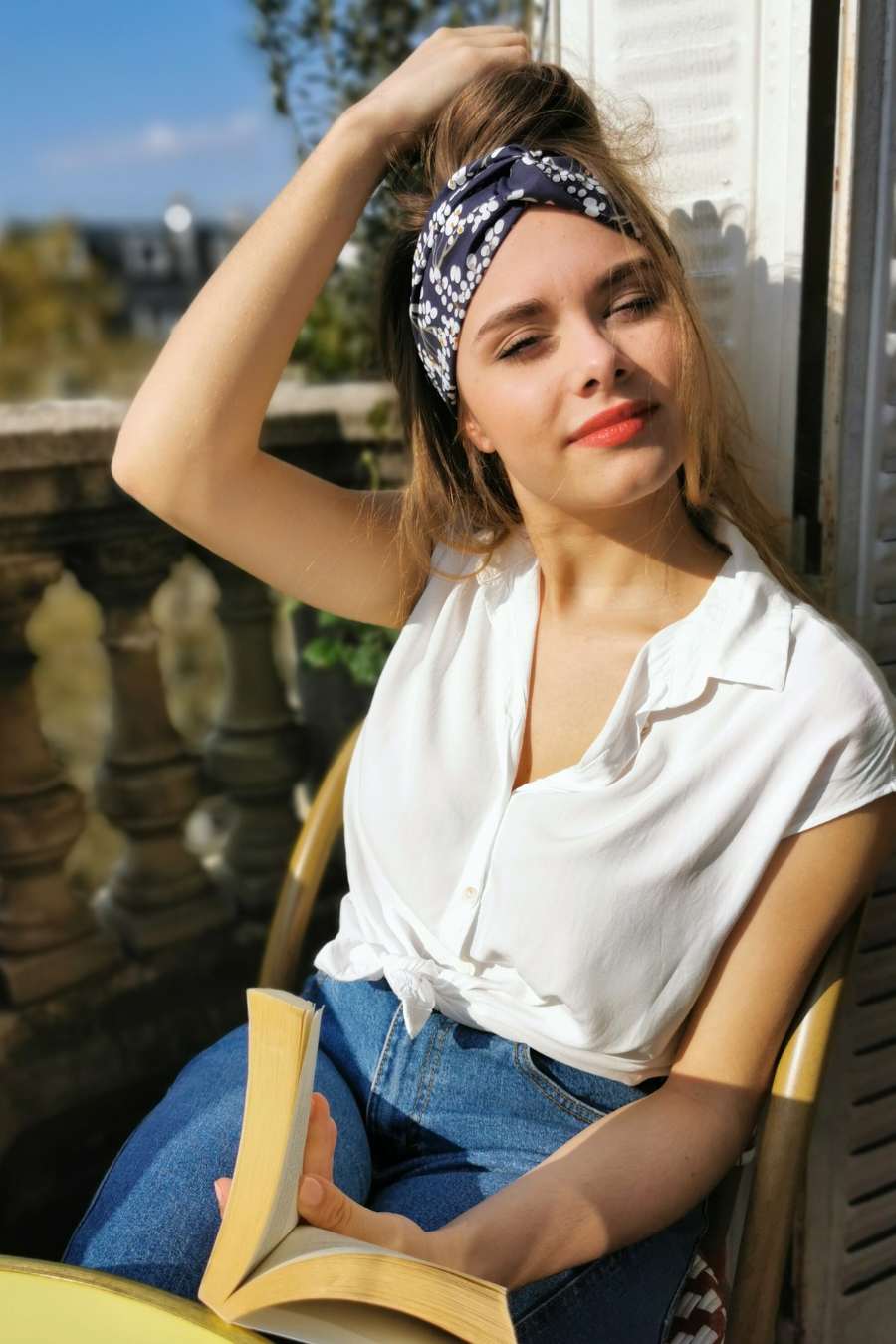 Headband imprimé Mitsuko