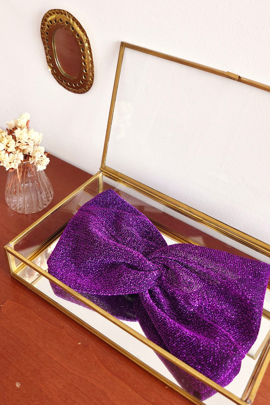 Headband Pailleté Violet