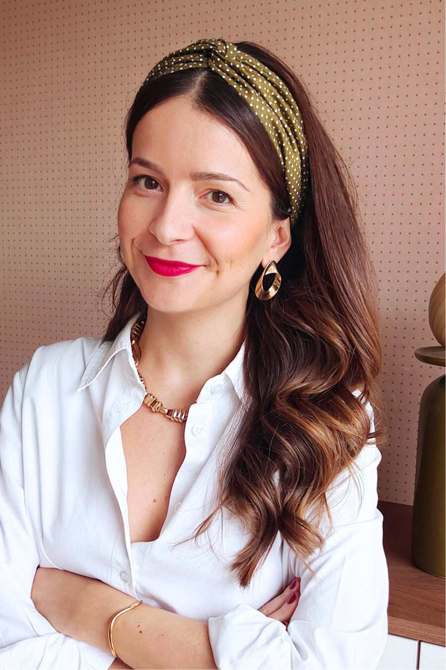 Headband imprimé Simone