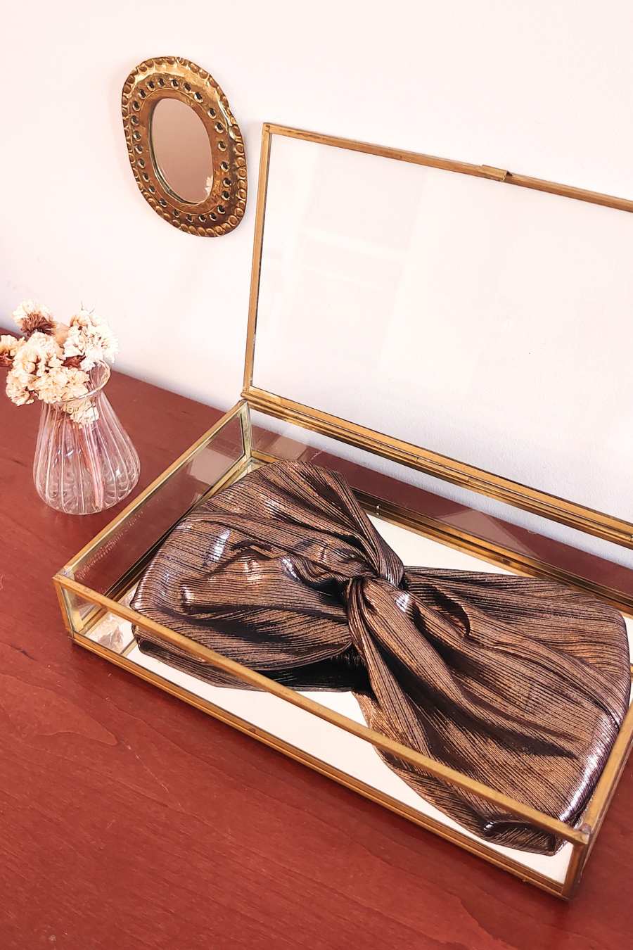 Headband Lamé Bronze