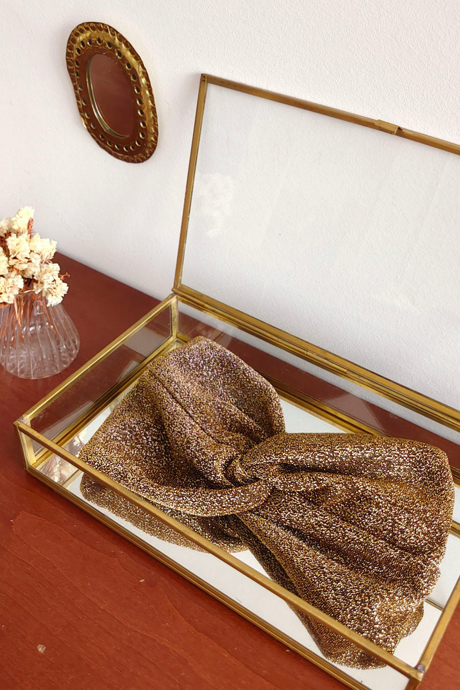 Headband Pailleté Doré