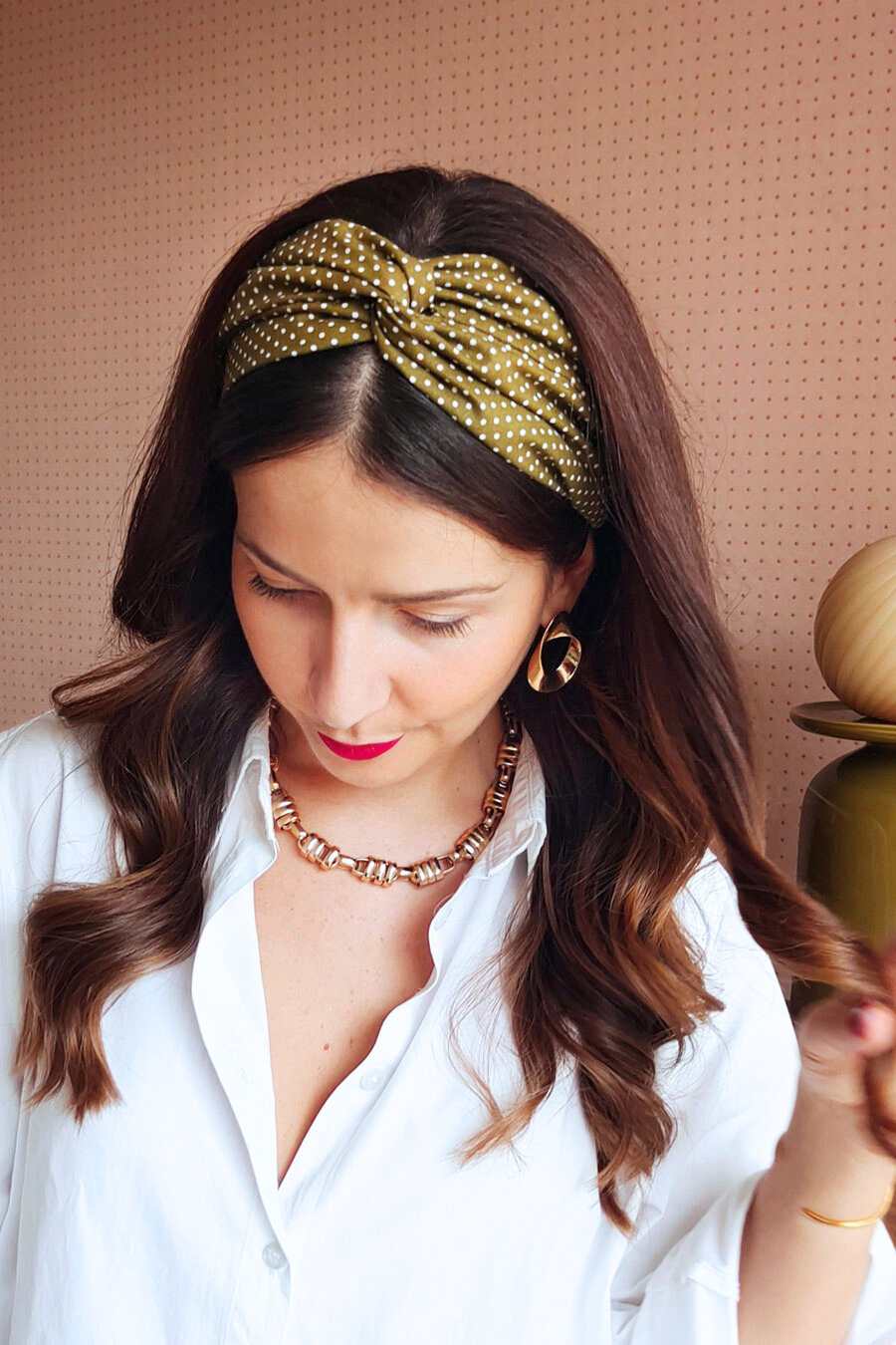 Headband imprimé Simone