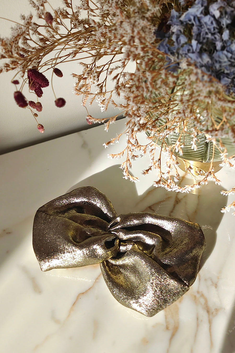 Headband Irisé Doré