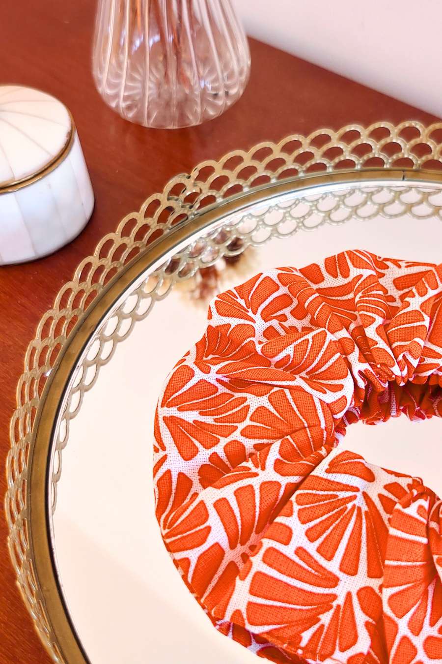 Chouchou imprimé Aïsha